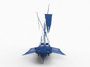 old ship mod10 3D Baskı Modeli