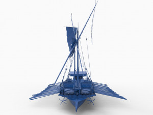 old ship mod10 3D Baskı Modeli