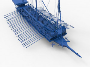 old ship mod10 3D Baskı Modeli