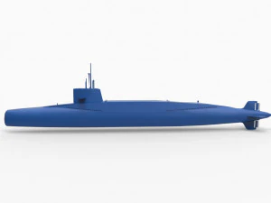 submarine mod2 3D Print Model