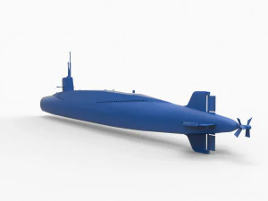 submarine mod2 3D Print Model