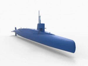 submarine mod2 3D Print Model