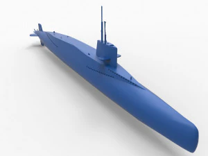 submarine mod2 3D Print Model