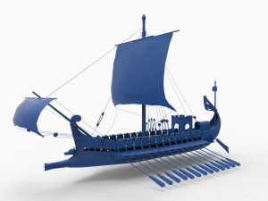 Old ship mod11 3D-printmodel