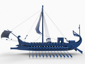 Old ship mod11 Modèles 3D en vedette