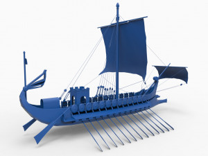 Old ship mod11 Modèles 3D en vedette