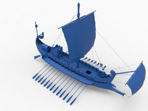 Old ship mod11 Modèles 3D en vedette