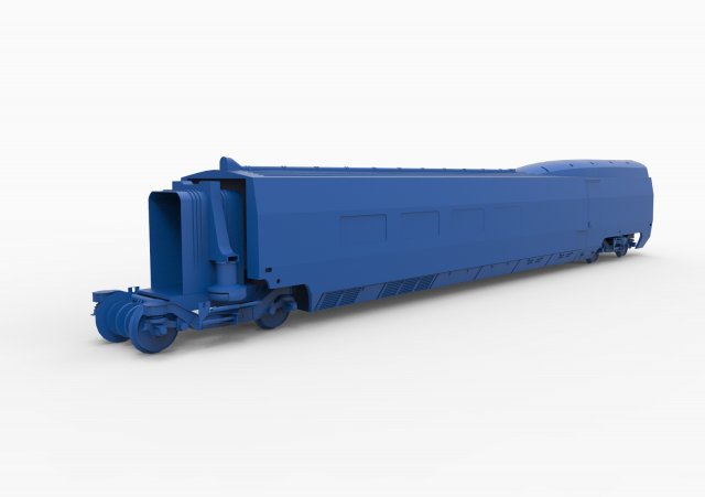 wagon mod1 3Dプリントモデル .c4d .max .obj .3ds .fbx .stl .blend 