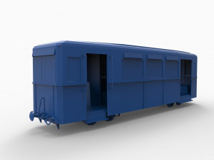 wagon mod2 3D-printmodel