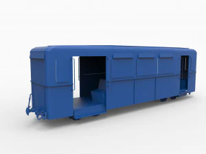 wagon mod2 3D Print Model