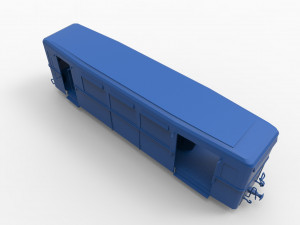 wagon mod2 3D 打印模型