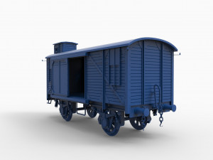 wagon mod4 3D Принт Модель