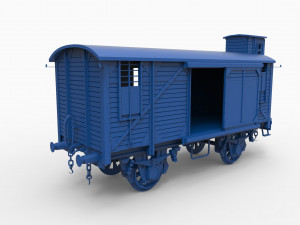 wagon mod4 3D Принт Модель