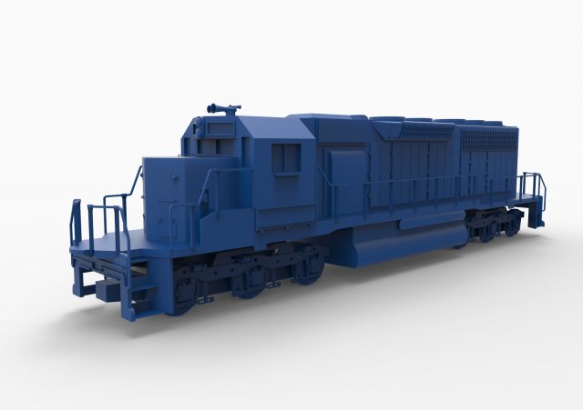train mod2 3D Принт Модель .c4d .max .obj .3ds .fbx .stl .blend 