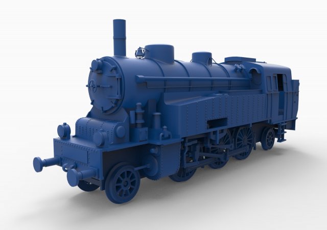 train mod4 3D Принт Модель .c4d .max .obj .3ds .fbx .stl .blend 