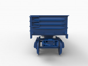 wagon mod9 3D 프린트 모델