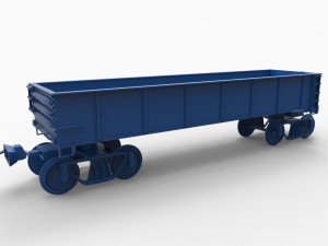 wagon mod9 3D 프린트 모델