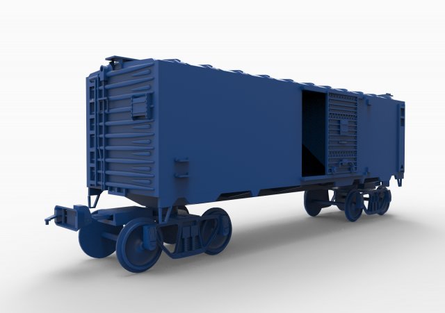 wagon mod10 Modello di stampa 3D .c4d .max .obj .3ds .fbx .stl .blend 