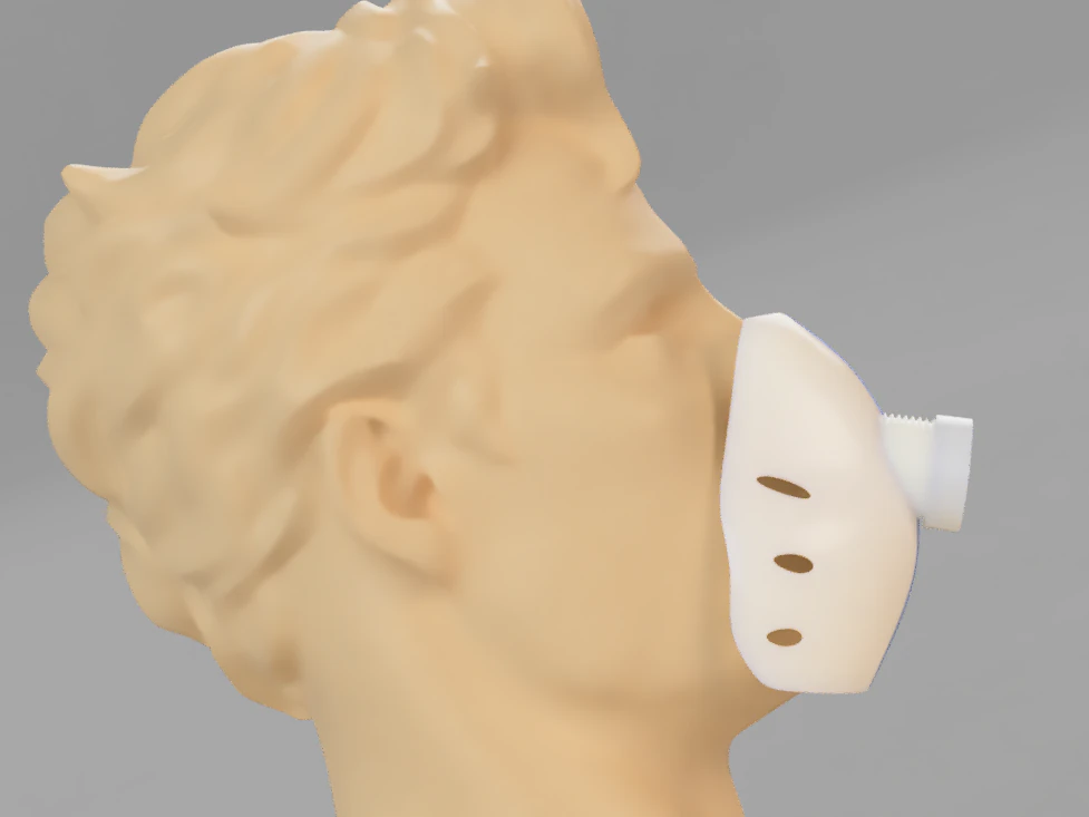 mask covid-19 3D Print Model .c4d .max .obj .3ds .fbx .stl .blend 