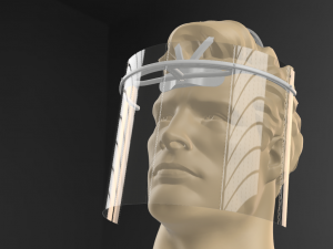 face shield covid-19 3D Print Model
