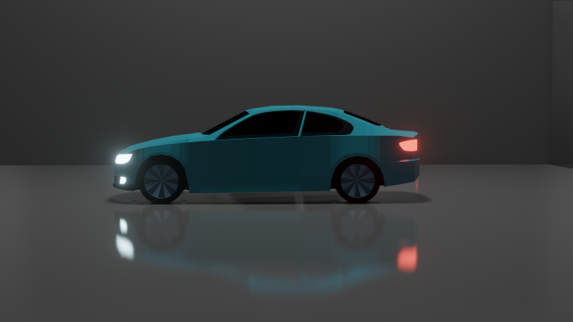 low poly car e92 3D मॉडल .c4d .max .obj .3ds .fbx .stl .blend