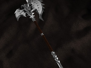 wow shadowmourne the legendary two-handed axe 3D Model