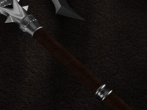 wow shadowmourne the legendary two-handed axe 3D Model