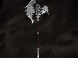 wow shadowmourne the legendary two-handed axe 3D Model
