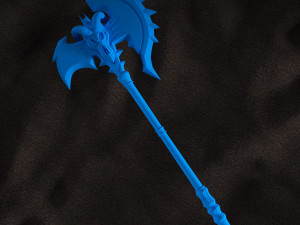 wow shadowmourne the legendary two-handed axe 3D Model