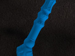wow shadowmourne the legendary two-handed axe 3D Model