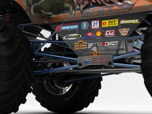 monster car Modelo 3D