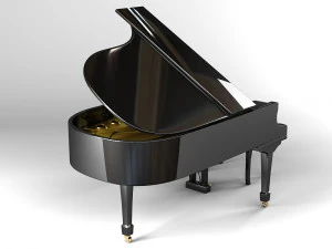 grand piano 3D Model