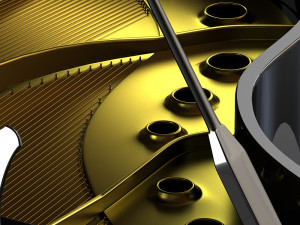 grand piano 3D Model