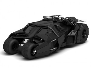 batmobile the tumbler 3D Model