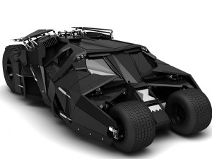 batmobile the tumbler 3D मॉडल