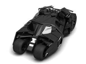 batmobile the tumbler 3D मॉडल
