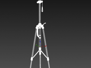 camera tripod 3D Model