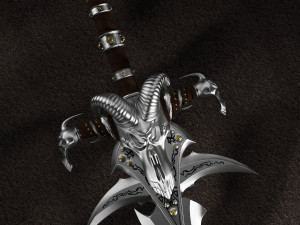 frostmourne the sword of arthas Model 3D
