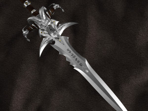 frostmourne the sword of arthas Model 3D