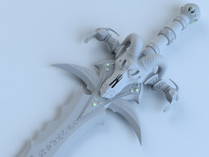 frostmourne the sword of arthas Model 3D