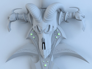 frostmourne the sword of arthas Model 3D