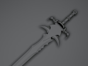 frostmourne the sword of arthas Model 3D