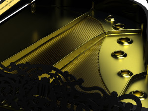 grand piano steinway william e limited 3D Model