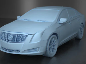 cadillacxts 3D Model