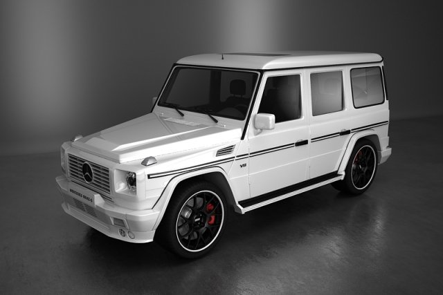 mercedes benz g5 3D Модель .c4d .max .obj .3ds .fbx .stl .blend 