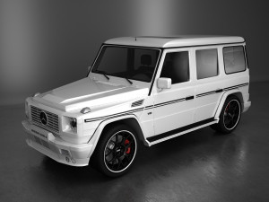 mercedes benz g5 3D 모델