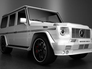 mercedes benz g5 3D Модель