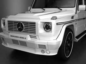 mercedes benz g5 3D Модель