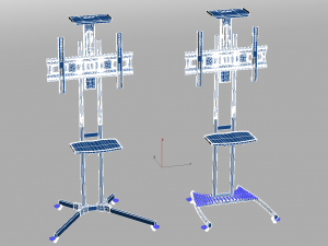 tv bracket Model 3D