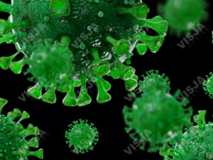 coronavirus sars-cov-2 - green 3D Model